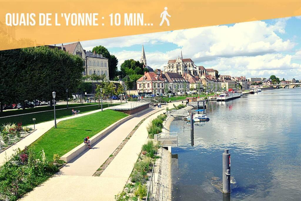 La Belle Pause - Studio Auxerre Proche Parking 외부 사진
